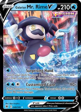 Galarian Mr. Rime V card image