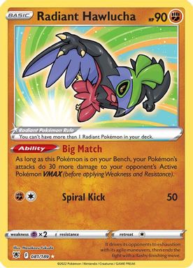 Radiant Hawlucha card image