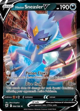 Hisuian Sneasler V card image
