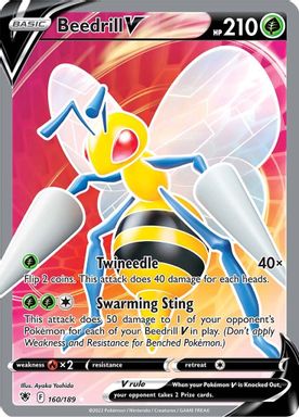 Beedrill V — Full Art card image