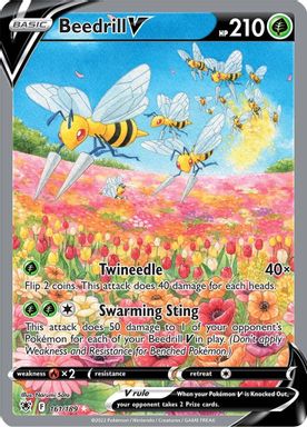 Beedrill V — Full Art card image