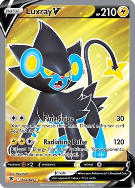 Luxray V — Full Art card image