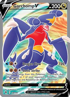 Garchomp V — Full Art card image