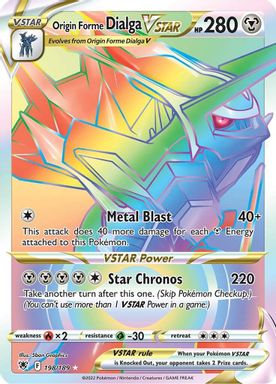 Origin Forme Dialga Vstar — Secret Full Art card image