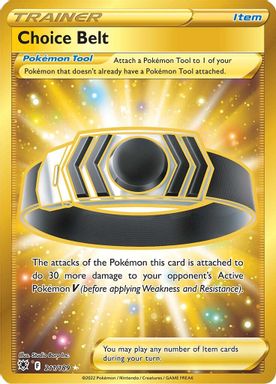 Choice Belt — Secret Full Art card image