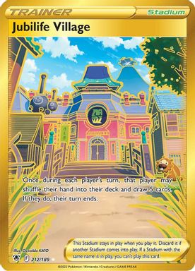 Jubilife Village — Secret Full Art card image