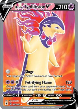 Hisuian Typhlosion V — Full Art card image
