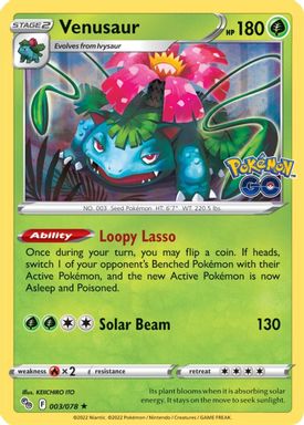 Venusaur-Reverse Foil card image