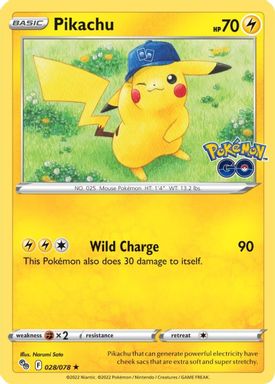Pikachu-Holo card image