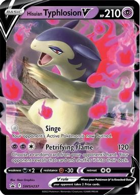 Hisuian Typhlosion V — Divergent Powers Tins card image