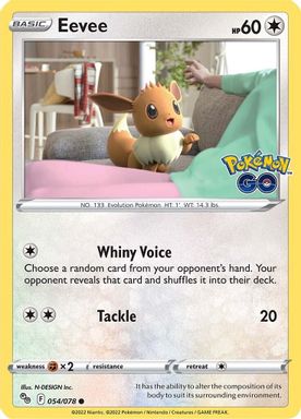 Eevee-Reverse Foil card image
