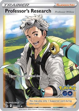 Professor's Research — Full Art card image