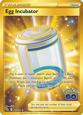 Egg Incubator — Secret Full Art card image
