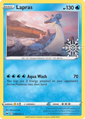 Lapras-Holo — Holiday Calendar 2022 card image
