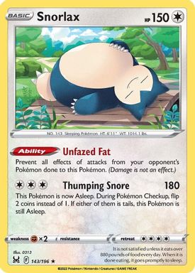 Snorlax-Holo card image
