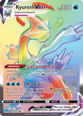 Kyurem Vmax — Secret Full Art card image