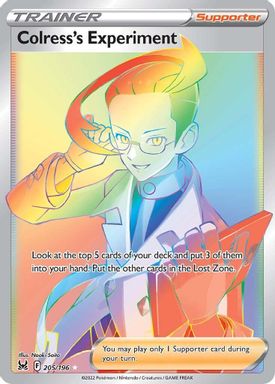 Colress's Experiment — Secret Full Art card image