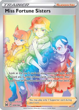 Miss Fortune Sisters — Secret Full Art card image