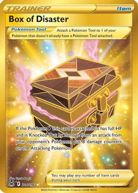 Box of Disaster — Secret Full Art card image