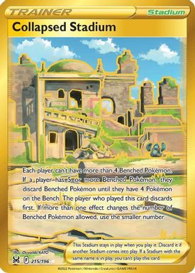 Collapsed Stadium — Secret Full Art card image