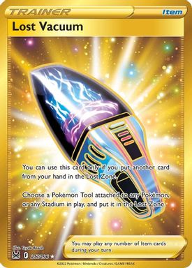 Lost Vacuum — Secret Full Art card image