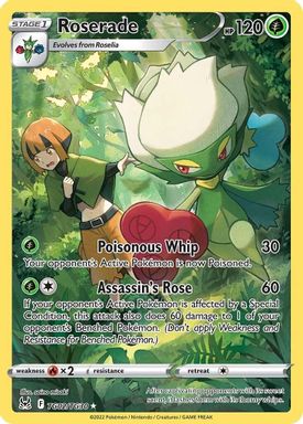 Roserade — Full Art card image