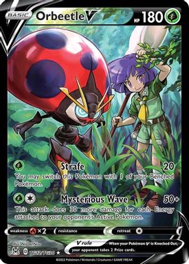 Orbeetle V — Full Art card image