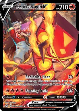Centiskorch V — Full Art card image