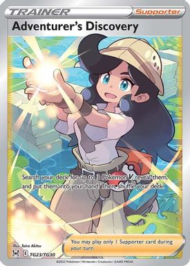 Adventurer's Discovery — Full Art card image