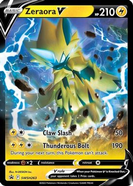 Zeraora V — Zeraora V Battle Deck card image