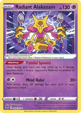 Radiant Alakazam card image