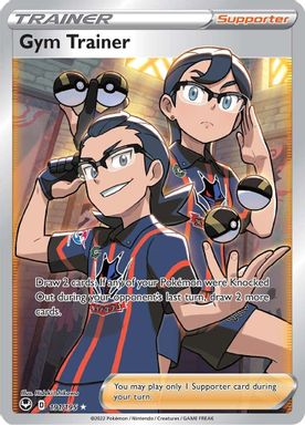 Gym Trainer — Full Art card image