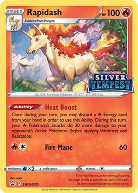 Rapidash-Holo — Prerelease card image