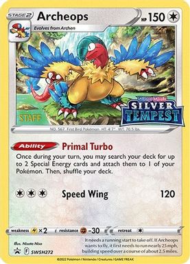 Archeops-Holo — Prerelease-Staff card image