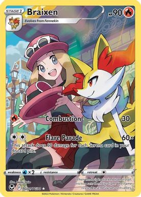Braixen — Full Art card image