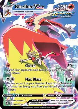Blaziken Vmax — Full Art card image