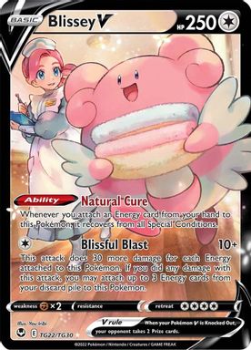 Blissey V — Full Art card image