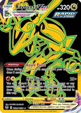 Rayquaza Vmax — Full Art card image