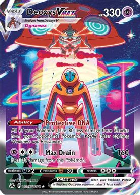 Deoxys Vmax — Full Art card image