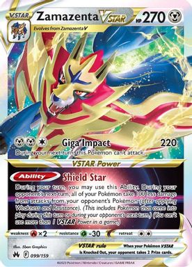 Zamazenta Vstar card image
