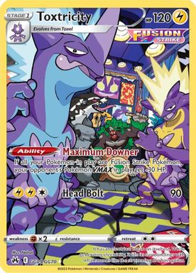 Toxtricity — Full Art card image