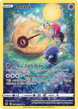 Lunatone — Full Art card image
