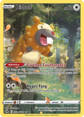 Bidoof — Full Art card image