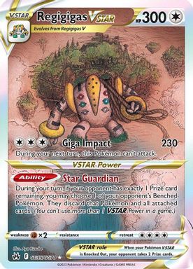 Regigigas Vstar — Full Art card image