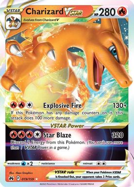 Charizard Vstar card image