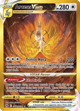 Arceus Vstar — Secret Full Art card image