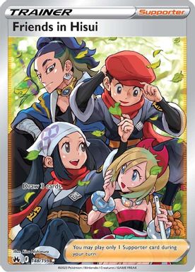 Friends in Hisui — Full Art card image