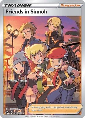 Friends in Sinnoh — Full Art card image