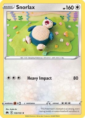 Snorlax-Reverse Foil card image