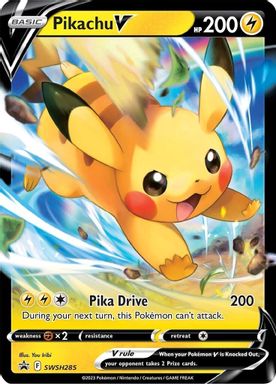 Pikachu V — Crown Zenith Collections-Pikachu Vmax card image